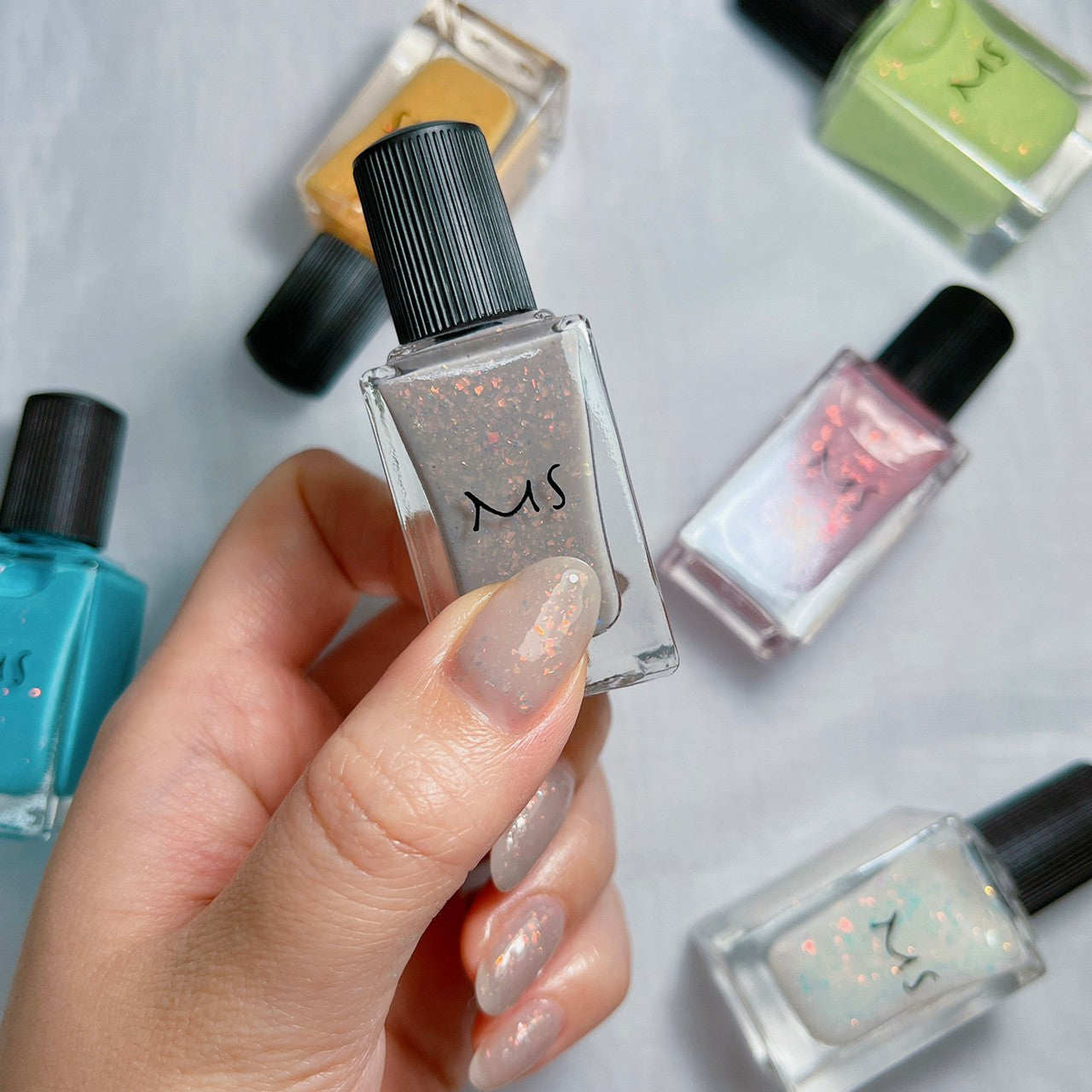 MSH-005 パステルホロ グレー